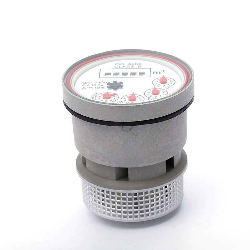 กลไกของมิเตอร์น้ำร้อนแบบ Multi Jet Dry Dial